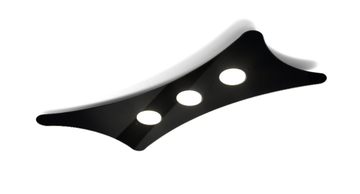 MANTA - LED glass ceiling light by Metal Lux - view 3